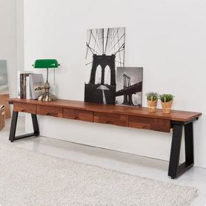 요가학원 선생님 연필수납 원목 좌식테이블 (1800 2색)