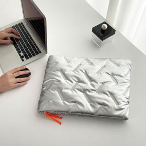 실버 헤링본 노트북파우치 가방 맥북에어 삼성 케이스 엘지그램 notebook