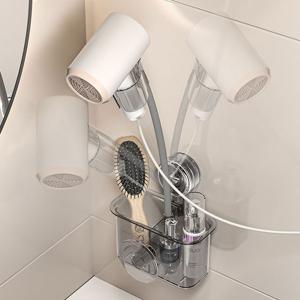 무타공 드라이거치대 드라이기 거치대 걸이 보관 정리함