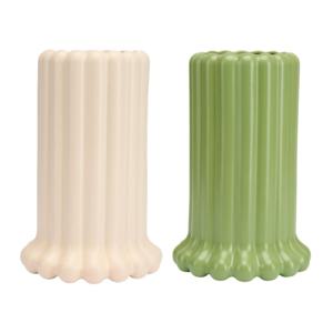 [해외] 도자기 원통형 화병