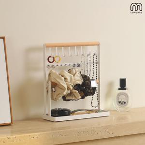 랜디 액세서리 보관함 귀걸이 거치대 목걸이 수납함 정리 트레이 반지 걸이 시계 진열대
