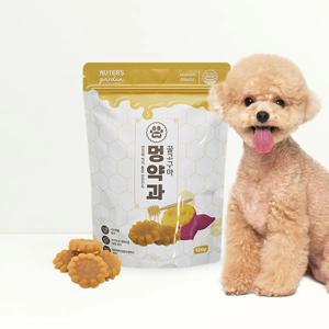 강아지간식 저알러지 고구마 미니약과 멍약과 (120g)