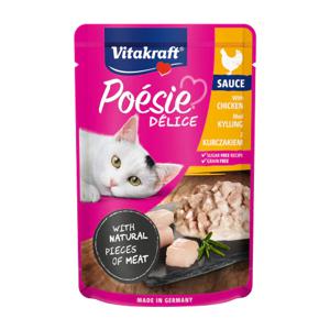고양이 습식사료 포에시 델리스 고양이 츄르 치킨 85g