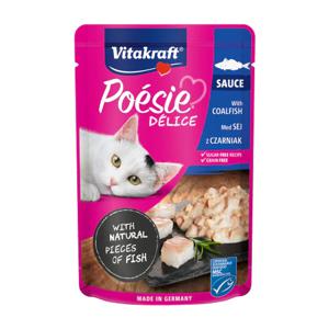 고양이 습식사료 포에시 델리스 고양이 츄르 명태 85g