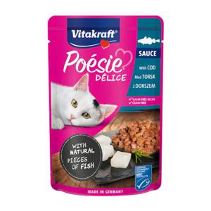 고양이 습식사료 포에시 델리스 고양이 츄르 대구 85g