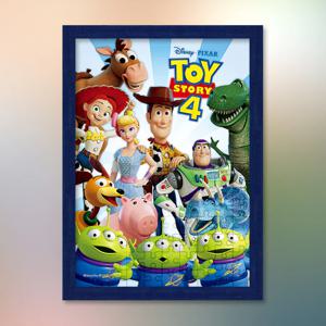 토이 스토리 4 - 영웅의 등장 직소 퍼즐+액자 세트 디즈니 애니메이션 150피스