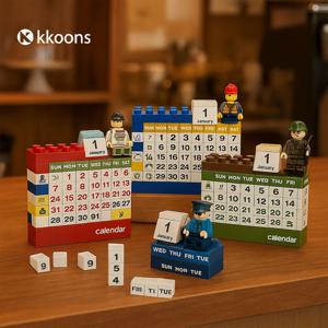 피규어 블럭 DIY 만년달력 미니 캘린더 캐릭터 달력