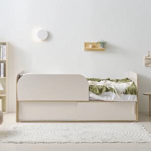 오슬로 E0 슬라이딩 안전가드 빅수납 슈퍼싱글침대 기본가드형