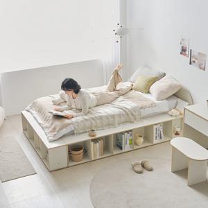 오슬로 E0 책장형 슈퍼싱글침대(B형)