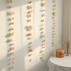 믹스조화 셀프 촬영 소품 넝쿨 꽃비 백일 웨딩 촬영 인테리어 소품