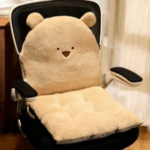 곰돌이 허그 의자 쿠션 방석 사무실 식탁 의자방석 컴퓨터 차량용 자동차 학생