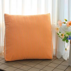 커버단품 스트라이프 삼각 등받이 대형 쿠션 허리베개 2size 5colors