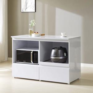 스티그 아일랜드 식탁 광파오븐 렌지대 밥솥 조리대 홈바 테이블 1200