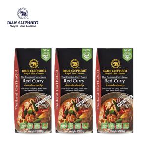 레드커리 소스 200g X 3개 태국카레