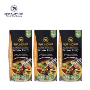 옐로우커리 소스 200g X 3개 태국카레
