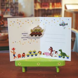 토이스토리 생일카드 알린우주선