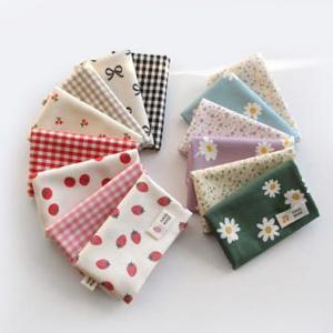 원단패키지 자투리원단 빈티지 조각천 플라워 체크 도트 60095