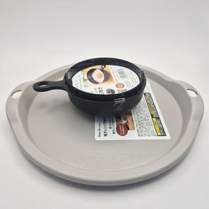 사나다세이코 전자레인지 계란후라이 계란찜 용기 + 받침대 세트