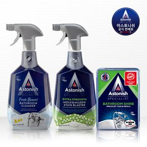 욕실청소 3종 세트 (곰팡이제거제+욕실 배스룸+배스룸샤인)