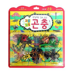 인지력을 키워 주는 지능 발달 토이북 : 꼬물꼬물 곤충