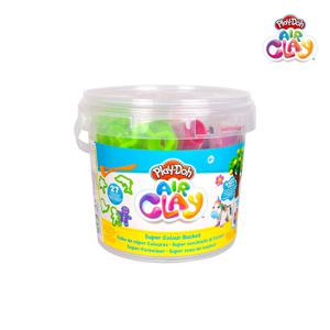 에어클레이 수퍼 버켓 : 손에 잘 묻지 않고 공기처럼 가벼운 유아 촉감놀이 도우