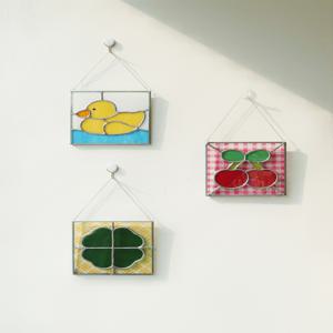 스테인드글라스 인테리어 미니 벽걸이 액자