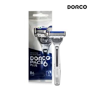 도루코 페이스 식스 플러스 일회용면도기 SXE100-1P