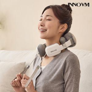 릴렉스핏 안마기 무선 목 어깨 마사지기 승모근 지압기 온열 마사지