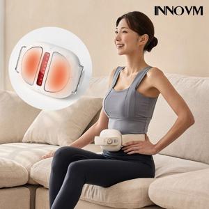 셀루핏 무선 진동 핸드 안마기 온열 복부 EMS 마사지기
