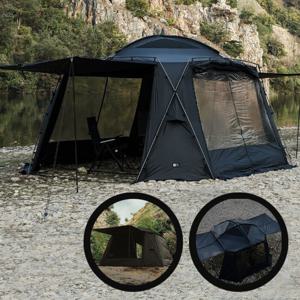 DX4 돔텐트 사계절 쉘터 루프플라이 포함