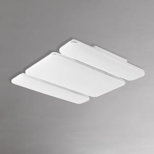 LED 거실등 플리커프리 슬림 더블라인 1+2+1 방등 120W