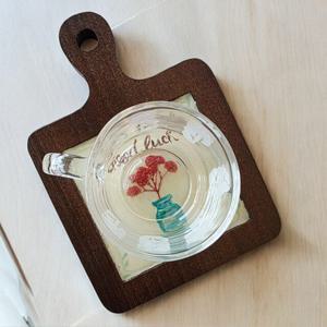 자연 석고 우드 티코스터 키트 인테리어소품 만들기세트