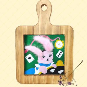 입체 라그라스 체이싱 레빗 프리저브드 나무 액자 만들기 세트