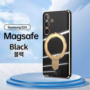 갤럭시 S26 케이스 S25 S24 FE 골드 맥세이프 자석 회전링
