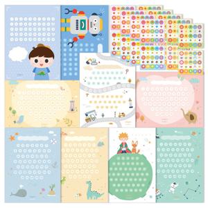 칭찬스티커 칭찬스티커판 9종 세트