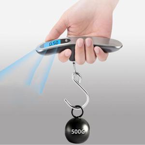 휴대용 손저울 전자 무게측정 이동식 낚시 저울 여행저울