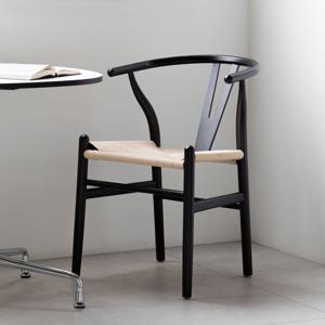 [리퍼] 와이체어 라탄의자 곡목 인테리어 디자인 카페 식탁의자 3colors