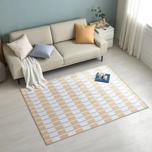 베이지 스퀘어 러그 150x200