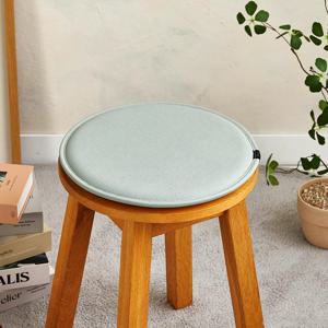 견고해진 밀착형 페이크레더 방석 민트 D35