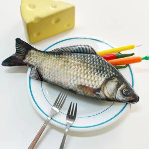 리얼한 생선 꿀꺽 물고기 필통 새학기 주목템 센스있는 생일 우정 선물