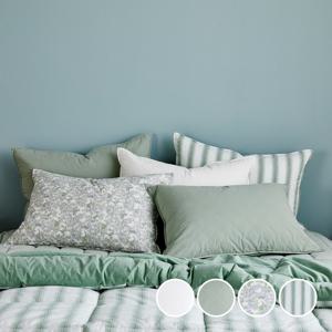 퓨어코튼 고밀도 60수 베개커버 2 size 4 color
