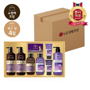 LG설선물세트 닥터그루트 VIP헤어세트 x 4개 (1BOX)