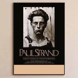 young boy 폴 스트랜드 pual strand 60년 회고전 강렬한 흑백사진 포스터