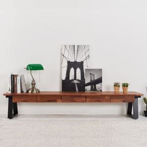 삼각 철제다리 원장님 수납많은 좌식 수납테이블 (1800 2색)