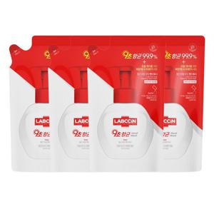 랩신 토탈 포밍 핸드워시 리필 200ml 4개입 손세정제