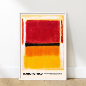 마크로스코 색면 추상화 5종 - 1. 마크로스코 색면 추상화 001