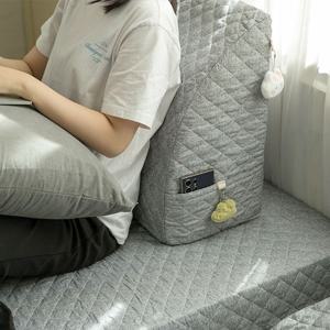 방수속커버 키링 삼각 등쿠션 침대 소파 허리 등받이쿠션