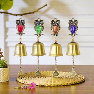 부엉이 자석 문종 개업 집들이 선물 현관 종 국산