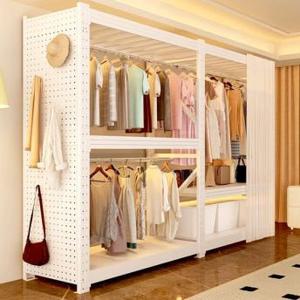 시스템행거 옷걸이 드레스룸 철제 옷장 수납장 튼튼한 고정식 조립 행거