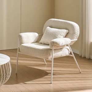 클레르 부클레 패브릭 인테리어 1인 소파 체어  4colors